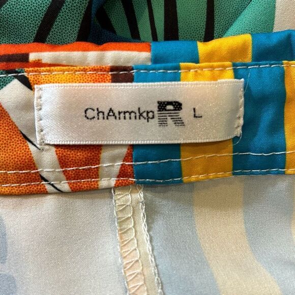 MS10 ChArmkp R men’s button-down, casual top size large - Picture 11 of 12